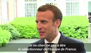 Macron: "Une compétition est réussie quand elle est gagnée"