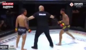 MMA : Deux combattants s’entretuent malgré l’interruption de l’arbitre (Vidéo)