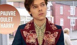 Harry Styles abandonne un poulet dans une publicité Gucci