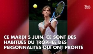 PHOTOS. Ophélie Meunier, PPDA, Laurent Maistret… Les people s'éclatent au Trophée des personnalités de Roland-Garros