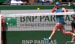 Roland-Garros 2018 : Le magnifique passing croisé de Simona Halep