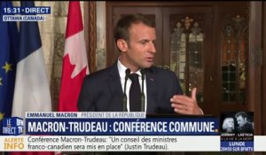La France et le Canada souhaitent se "coordonner" avant le G7