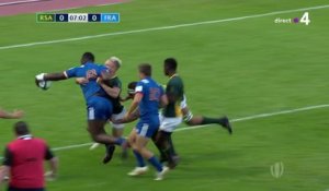 Rugby / Mondial U20 : Rugby : Jordan Joseph ouvre le compteur français contre l'Afrique du Sud