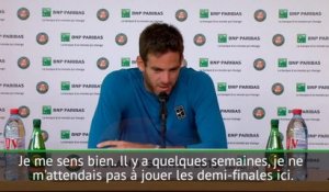 Roland Garros - Del Potrro : "Tellement heureux d'avoir pris la bonne décision"