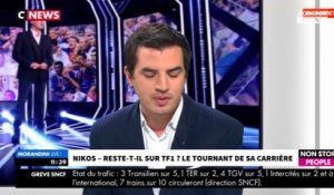 Morandini Live – Nikos Aliagas sur le départ de  TF1 : les mauvaises audiences en cause ? (vidéo)