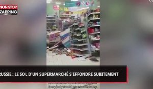 Russie : Le sol d'un supermarché s'effondre subitement (vidéo)