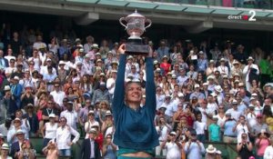 Roland-Garros 2018 : La remise des prix de la finale dames