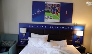 Dans la chambre d'Antoine Griezmann à Istra