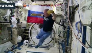 Coupe du monde 2018 :  les astronautes jouent au football dans l'ISS