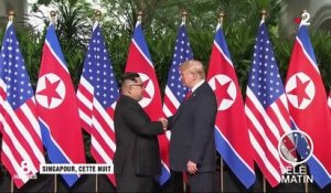 Poignée de main historique entre Donald Trump et Kim Jong-un