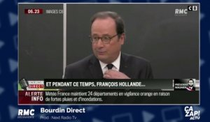François Hollande agacé par les critiques sur sa cravate de travers