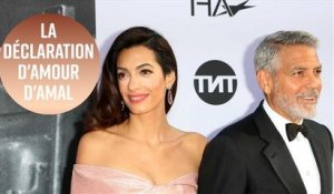 Amal Clooney prononce un discours pour George Clooney
