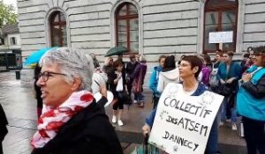 Annecy : les Atsem manifestent pour l'amélioration de leurs conditions de travail