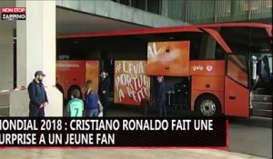 Mondial 2018 : Cristiano Ronaldo fait une belle surprise à un jeune fan (vidéo)