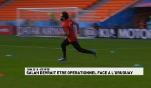 Mondial 2018 - Egypte - Uruguay: Salah devrait être opérationnel