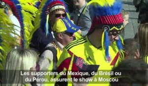 Mondial-2018: la fièvre latino s'empare de Moscou