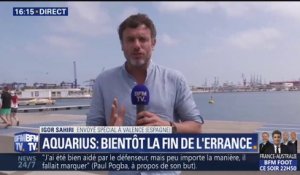 À Valence, bientôt la fin de l’errance pour les 629 migrants de l’Aquarius