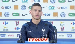 Hernandez «On va monter en puissance» - Foot - CM - Bleus