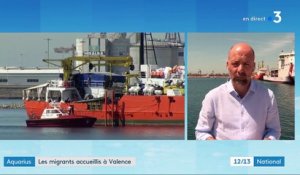 Migrants de l'Aquarius : "La France va envoyer une mission d'observation"