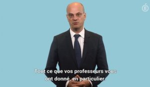 Bac: Jean-Michel Blanquer adresse un message d'encouragement aux candidats