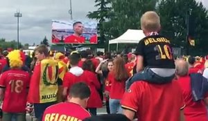 Belgique-Panama: les supporters réunis au stade Gaston Reiff de Braine-l'Alleud