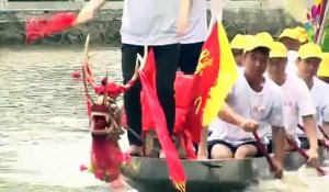Chine : le festival du Bateau-Dragon