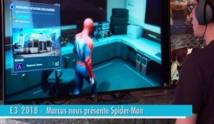 E3 2018 - Marcus nous présente Spider-Man