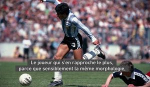 Les grands joueurs d'hier dans les équipes d'aujourd'hui - Maradona - Foot - ARG