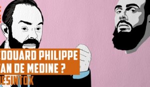 Edouard Philippe fan de Médine ? - DÉSINTOX - 20/06/2018