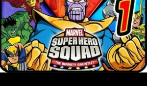 Marvel Super Hero Squad: The Infinity Gauntlet Walkthrough Part 1 (PS3, X360, Wii) Power of a Stone