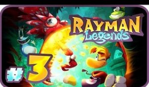 Rayman Legends Walkthrough Part 3 (PS4) Co-op No Commentary