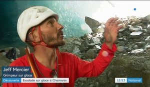 Haute-Savoie : à la découverte de l'escalade sur glace à Chamonix
