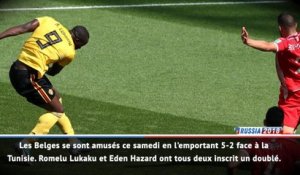 Coupe du Monde 2018: Fast match report - Belgique 5-2 Tunisie