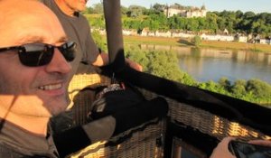 VIDEO.  La montgolfière accessible  handicapé en vol à Chaumont-sur-Loire