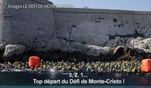 Défi de Monte-Cristo: 1.200 nageurs au large de Marseille