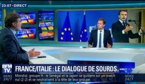 Crise migratoire: Macron salue "une réunion utile"