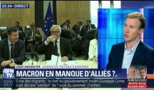 Crise migratoire: Macron salue "une réunion utile" (2/2)