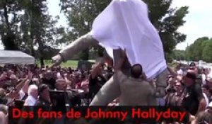 Une statue de Johnny Hallyday fait polémique en Ardèche, le sculpteur s'explique