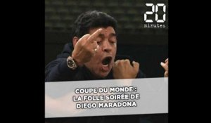 Coupe du monde 2018: La folle soirée de Diego Maradona