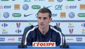 Griezmann «Ça va être très fort émotionnellement» - Foot - CM 2018 - Bleus