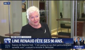 "J'ai 90 ans aujourd'hui et j'en suis très fière", confie Line Renaud à BFMTV