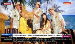 EXCLU - Club Dorothée: L'hommage ému en direct de Jacky à son ami Corbier - VIDEO