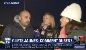 Gilets jaunes: "On veut être reçu à l'Élysée, il faut discuter" explique un organisateur d'un blocage à Roanne
