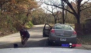 Un policier se fait tirer dessus par un automobiliste qu’il voulait contrôler aux États-Unis