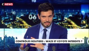 Le Gouvernement veut empêcher Waze et Coyote de signaler les contrôles de police