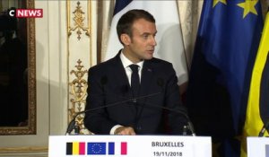 Emmanuel Macron en Belgique pour approfondir les bonnes relations entre voisins