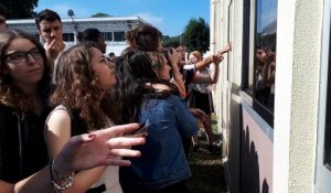 L'euphorique attente des résultats au lycée Raymond-Poincaré de bar-le-Duc