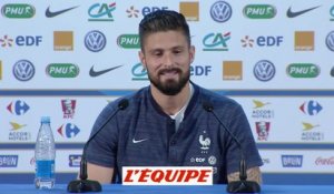 Giroud «Henry contre nous, ça fait bizarre» - Foot - CM 2018 - Bleus