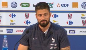 Bleus - Giroud : "Une grosse rivalité avec la Belgique"