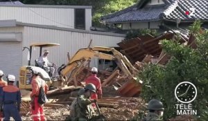 Japon : 100 morts et des centaines de disparus après des pluies torrentielles